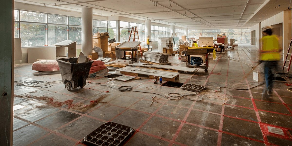 Office interior construction costs